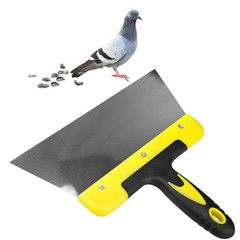 Cunguv Large Pigeon Droppings Scraper Bird Poop Remover Stainless Steel Bird …