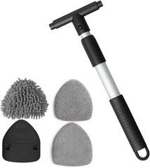 Car Windshield Cleaning Tool, Vehicle Window Cleaner with 3 R Size: Triangular