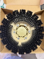 Malish 772913 13” Tuff-Block Floor Scrubber Brush w/ 833802 Gimbal – New