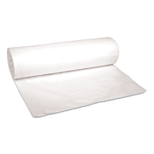 Boardwalk Waste Can Liners, 45 gal, 0.6 mil, 40″ x 46″, 25 Bags/Roll, 4 Rolls/CT