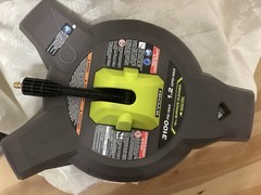 Ryobi 12 in. Surface Cleaner Attachment 3100 PSI for Pressure Washer, 3 Wheels