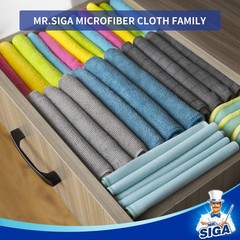 MR.SIGA Microfiber Cleaning Cloth,Pack of 12,Size:12.6″ x 12.6″