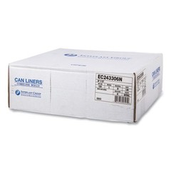 Inteplast Group EC243306N 16-gal. 6 mic. Can Liners – Natural (1000/CT) New