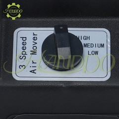 3-Speed Air Mover 1.5HP 5000 CFM Monster Floor Blower Carpet Dryers 115 Volt