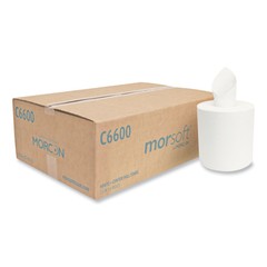 Morcon Paper C6600 6.9″ dia 2-Ply Center-Pull Roll Towels – White (6/CT) New