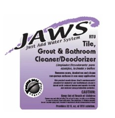 Jaws-3410 Tile Grout & Bathroom Cleaner 24 cartridge/cs, single Item