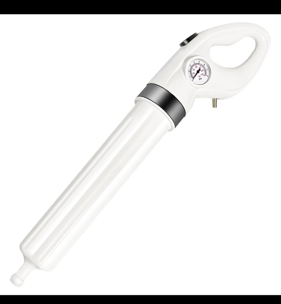 FEIYABDF Bathroom Manual High Pressure Air Toilet Plunger for Unclogging Pipes