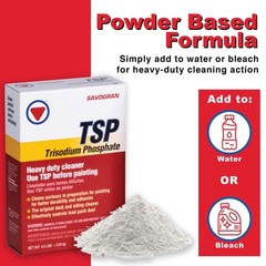 Savogran 10622 Trisodium Phosphate (TSP) 4.5lbs 4.5 Pounds, White Solid