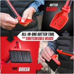 Multi-Angle Gutter Cleaning Tools from the Ground – Cleaner tool…