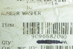 Clarke Nilfisk Advance 9096682000 Rubber Washers Adfinity Focus Razor