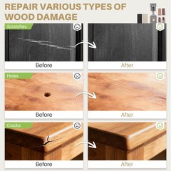 Hardwood Floor Repair Kit – 11 Colors Wood Wax Furniture B-11