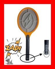Cordless Rechargeable Bug Zapper Mosquito Insect Electric Fly Swatter Racket 13z