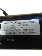 Clarke / Euclid Right Angle 24V DC Transaxle Gearmotor – 258RA4602C Free Shippin