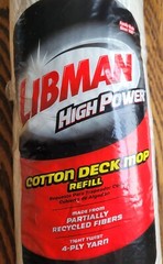 Libman Deck Mop Refill Cotton 4 Ply Yarn Highpower 944 NIP