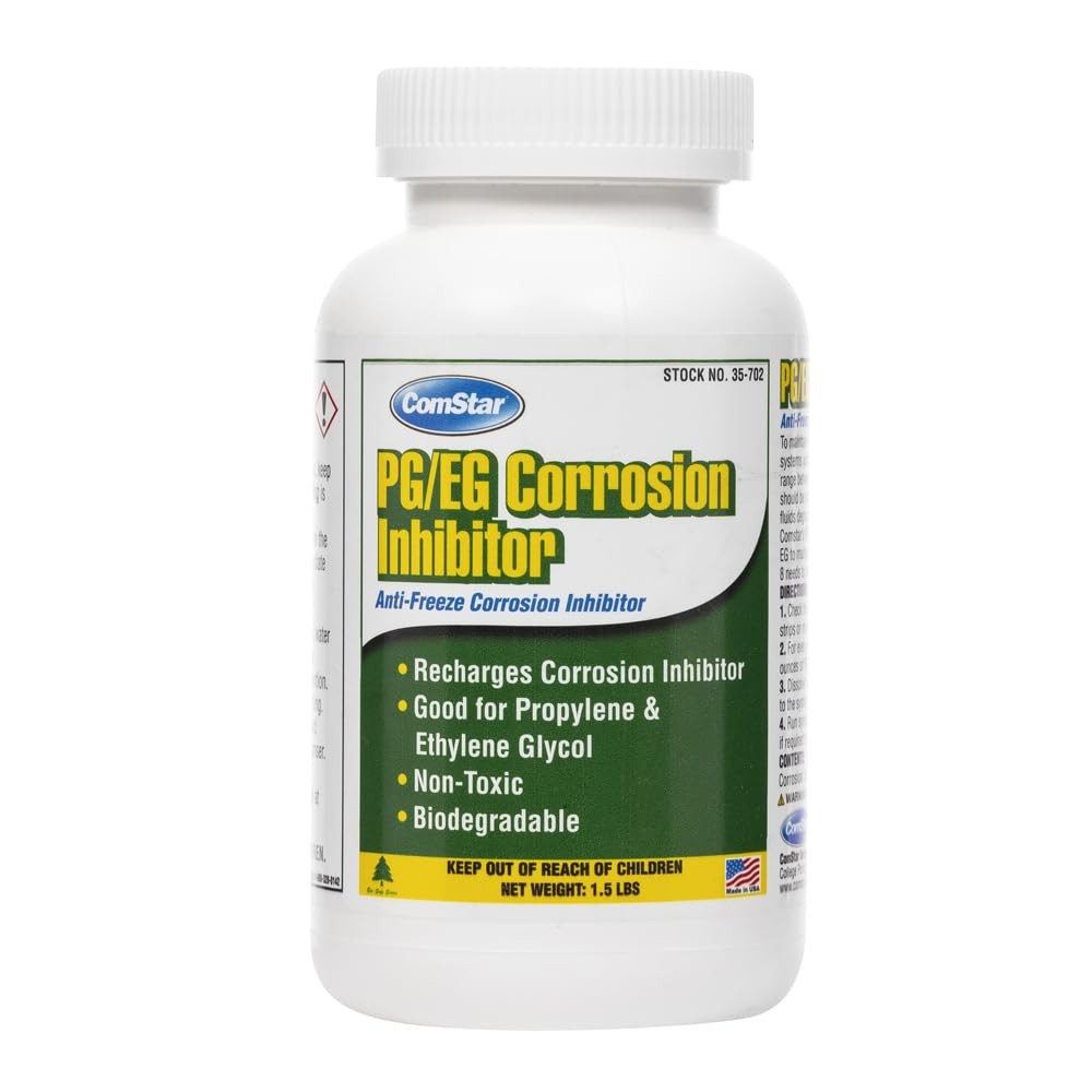 ComStar PG/EG Corrosion Inhibitor, 1.5 Pound, Extends Fluid Life, Prevents…