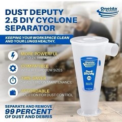 Dust Deputy 2.5 DIY Cyclone Separator.Free Shipping💕💕