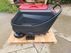 DAYTON 56NU88 Floor Scrubber, Walk-Behind, Disc Deck, 26 Inch Cleaning Path