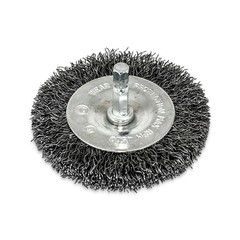 Wire Wheel, 3″ w/ 1/4″ Shank – Coarse Wire – 18 Each AES-1862