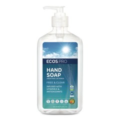 ECOS PRO PL96636EA 17 oz. Liquid Hand Soap – Free and Clear Scent New