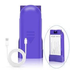 Bisenkud 1 Pack Rechargeable Battery Replacement for Swiffer® Power…