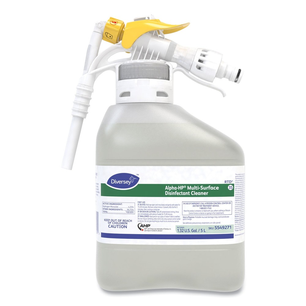 Diversey? Alpha-HP Concentrated Multi-Surface Cleaner, Citrus Scent, 5000mL RTD
