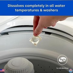 Dropps Free + Clear Biobased Laundry Detergent Pods, Unscented, 140 Count, HE