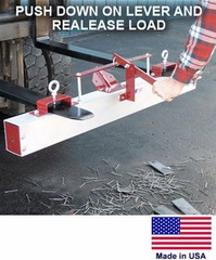MAGNETIC SWEEPER with Load Release – Commercial/Industrial – 48″ Cleaning Path