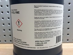 One Gallon Apex Engineering Products 8012864 Biodegradable Descaler 128 ounces.