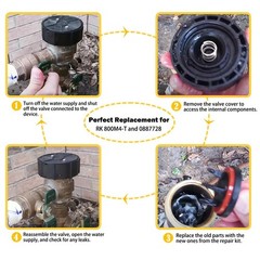 Pressure Vacuum Breaker Repair Kit 1 Inch 800M4 LF800M4 Replacement 0887728 tool