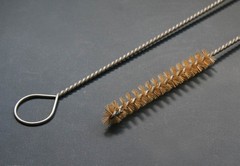 Twisted in Wire Brush 12.5″ OAL, 3.5″ Brush Part, 1/2″ Diameter: Lot of 12