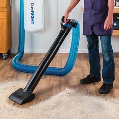 Dust Right 4” Quick Change Floor Sweep – Collector Accessories Kit…
