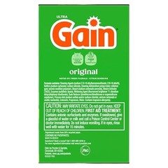 Gain Powder Laundry Detergent, Original Scent, 167 154 Ounce (Pack of 1)