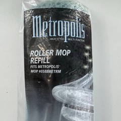 Quickie Metropolis Roller Mop Refill, Also Fits Quickie Roller Mops 058,058B