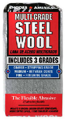 12-Pack Steel Wool Pads – Pack of 6