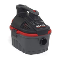 RIDGID 4000RV 4 Gallon Portable Wet Dry Vac 5 Peak HP Jobsite Shop Vacuum