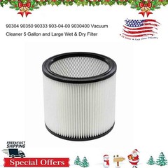 Filter Cartridge For Shop Vac 610B 4040H 4045 6045AH 12B225A 12RT300 12B300A