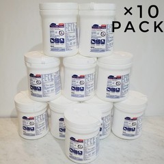 10 pack Diversey 4599516 Oxivir TB 7″ x 6″ Disinfectant Wipes 160/ct each 08/26