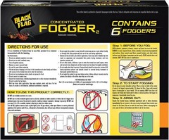 6 Can Fogger Bomb Insect Killer Bug Flies Roach Spider Indoor Bed Kill Shot Tick