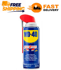 WD-40 Multi-Use Product Lubricant Spray with Smart Straw, 12 oz.