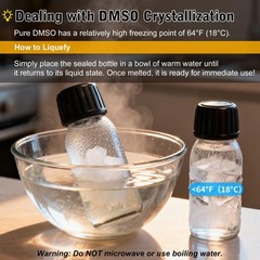 99.99% Pure DMSO Liquid 8 FL OZ – 4-Pack (2 fl oz Each) High 4 Pack