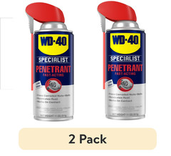 (2 pack) WD-40 Specialist Fast-Acting Penetrant Spray, 11 oz