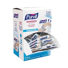 PURELL 9630125NSCT 1.2 ml Packet Adv Hand Sanitizer Single Use 1500/CT New