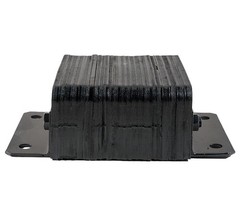 12″x10″x4.5″Viking Laminate Rubber Dock Bumper for Truck Loading Dock Protection