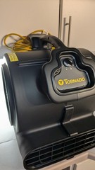 Tornado Windshear 3200 part # 98786 Safety Dryer 120V with Caution Sign & Handle