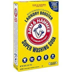 ARM & HAMMER Super Washing Soda Household Cleaner 55 Ounce (Pack of 2), Multi