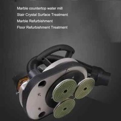 Countertop Infinitely Variable Speed Water Polisher Floor Stair Renovation