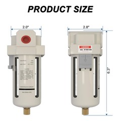 AIRZOE 1/2″ NPT Air Dryer for Compressor – Water