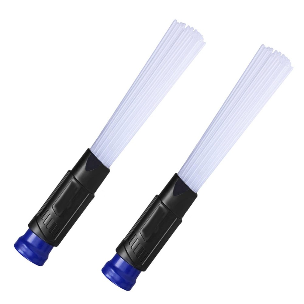 WuYan 2PCS Multifunction Vacuum Cleaner Straw Tubes Dust 13.37 inches, Blue