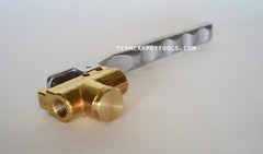 PMF V800 EZ Brass Carpet Cleaning Wand Valve Compatible with Rotovac Truckmount