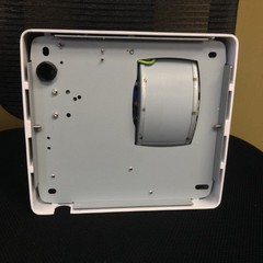 FastDry HK1800EA(110/120V) Automatic Hand Dryer/White Metal Cover/FREE Wall Plug